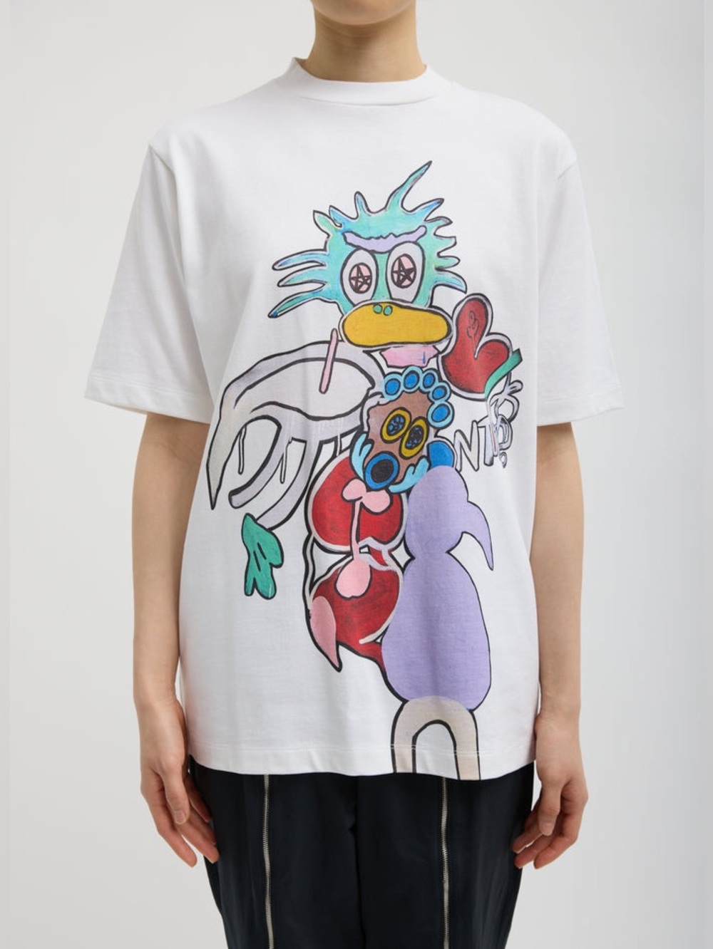 NWT $245 Tibi Perfect Unisex T-Shirt "Untitled (XS)